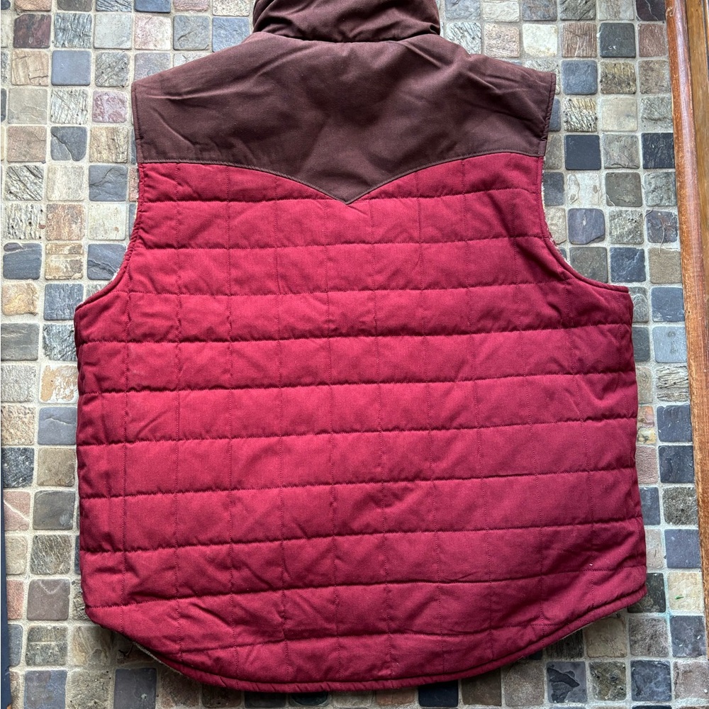 Cinch Western Patterned Reversible Vest - image 4